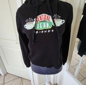 Friends cropped sweatshirt  central perk coffe